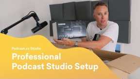 How to Build a Podcast Studio With Professional Equipment