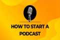 How to start a podcast. #podcast