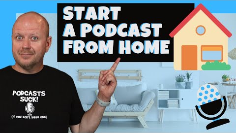 How To Start A Podcast From Home (3 Simple Podcasting Tips)