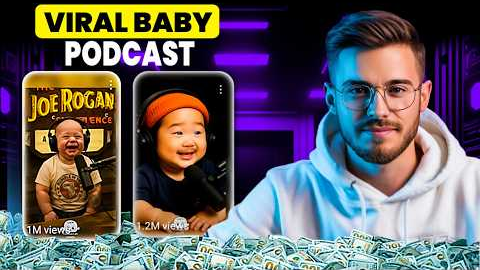 How to Make a Viral Talking Baby Podcast with AI in Minutes!