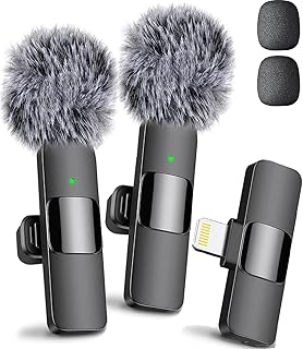 Mini Mic Pro Wireless Microphone for iPhone iPad Android