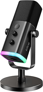 FIFINE USB/XLR Dynamic Microphone for Podcast Recording