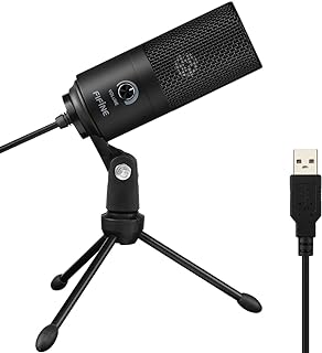 FIFINE USB Microphone Metal Condenser