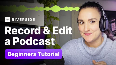 How To Record and Edit A Podcast For Beginners (For FREE!)