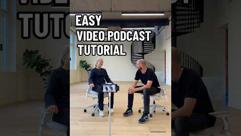 How to record and edit a video podcast on a budget (1 iPhone only)