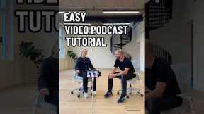 How to record and edit a video podcast on a budget (1 iPhone only)