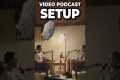 Video Podcast Studio Breakdown