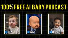 How to Create Viral AI Baby Podcast Videos (Free & Easy!)  Step-by-Step Guide