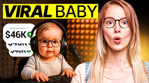 Make a Viral Baby Podcast with AI No Experience Needed