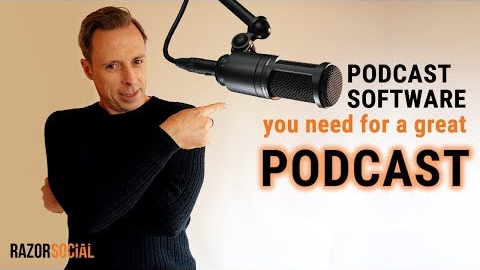 Best Podcast Software for a Great Podcast - Podcast recording software, podcast editing software etc