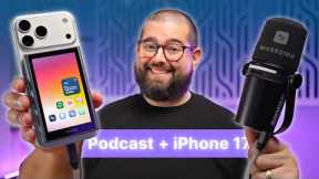 iPhone 17 Podcast Studio Setup – Record & Edit with Just Your Phone!