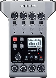 Zoom PodTrak P4 Podcast Recorder