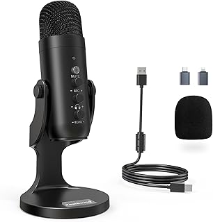 ZealSound USB Microphone for PC and Gaming
