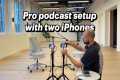 How to setup a pro podcast with two