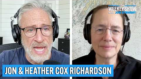 Podcasting Through It with Heather Cox Richardson | The Weekly Show with Jon Stewart