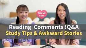 Reading  Comments! CI Learning Methods,Q&A & Embarrassing Stories | Chinese Podcast（Pinyin CC SUB)