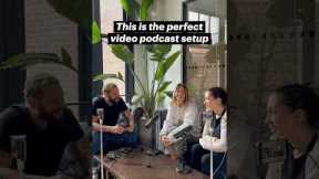 How to set up 2 cameras for podcasting | 3 person podcast setup with phones