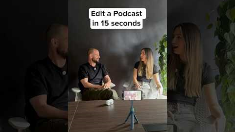 How to edit a podcast in 15 seconds | Fast podcast editing with Detail app