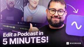 💨 Edit Your Video Podcast FAST