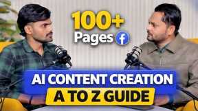 How to Create Viral Ai videos for Facebook | Facebook podcast by Mushir Ahmad with Srikanth |