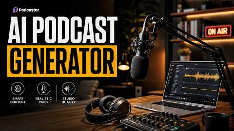 How to Make a Video Podcast with AI in 2026 — Full PodcastorAI Tutorial