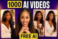 How I Make 1,000 AI Podcast Videos