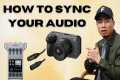 How to sync audio recorder to camera