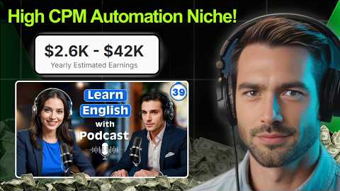 Make $1,000 by Creating AI Podcasts for FREE | Best Niche for YouTube Automation