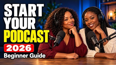 HOW TO START A PODCAST (2026) - Plan, Record & Launch Yours #HowToStartAPodcast #PodcastForBeginners