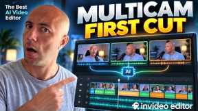 The Best AI Video Editor for Multicam Podcasts (invideo editor)