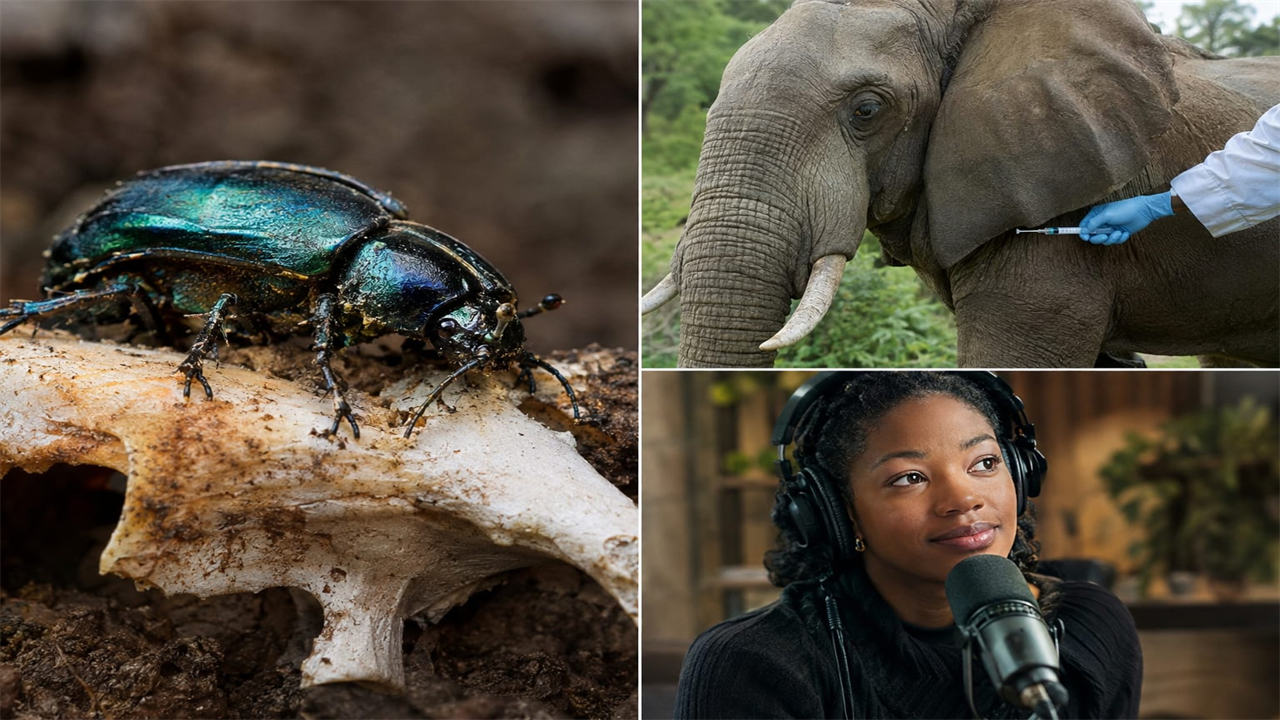 A Beetle That Eats Bones, an Elephant With a Secret Treatment, and 10 Years of Smithsonian's Best Podcast