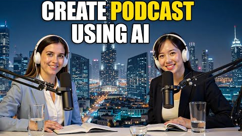 How to Make Podcast video with AI (Step by step in 2025)
