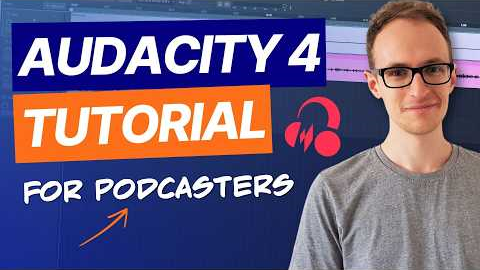 Audacity 4 Tutorial for Podcasters (Setup, Record & Edit)