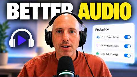How to Get STUDIO Quality Podcast Audio (Microphone + Software Settings)
